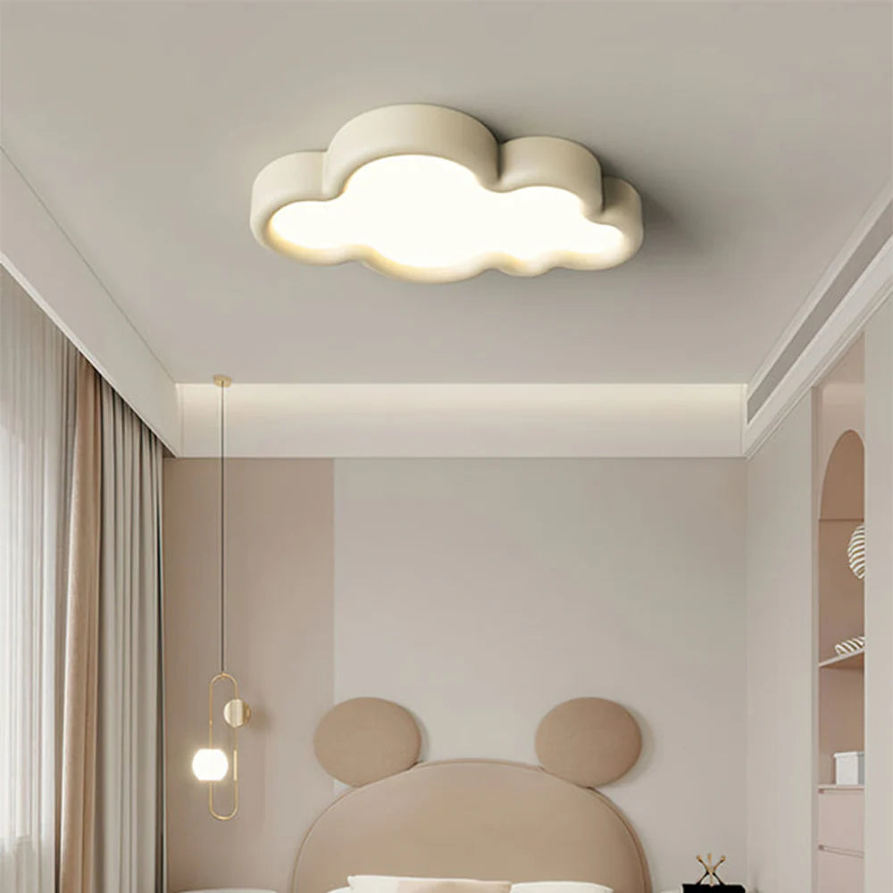 Aria Moderne Nuage Plafonnier Métal Chambre à coucher - Neutralighting