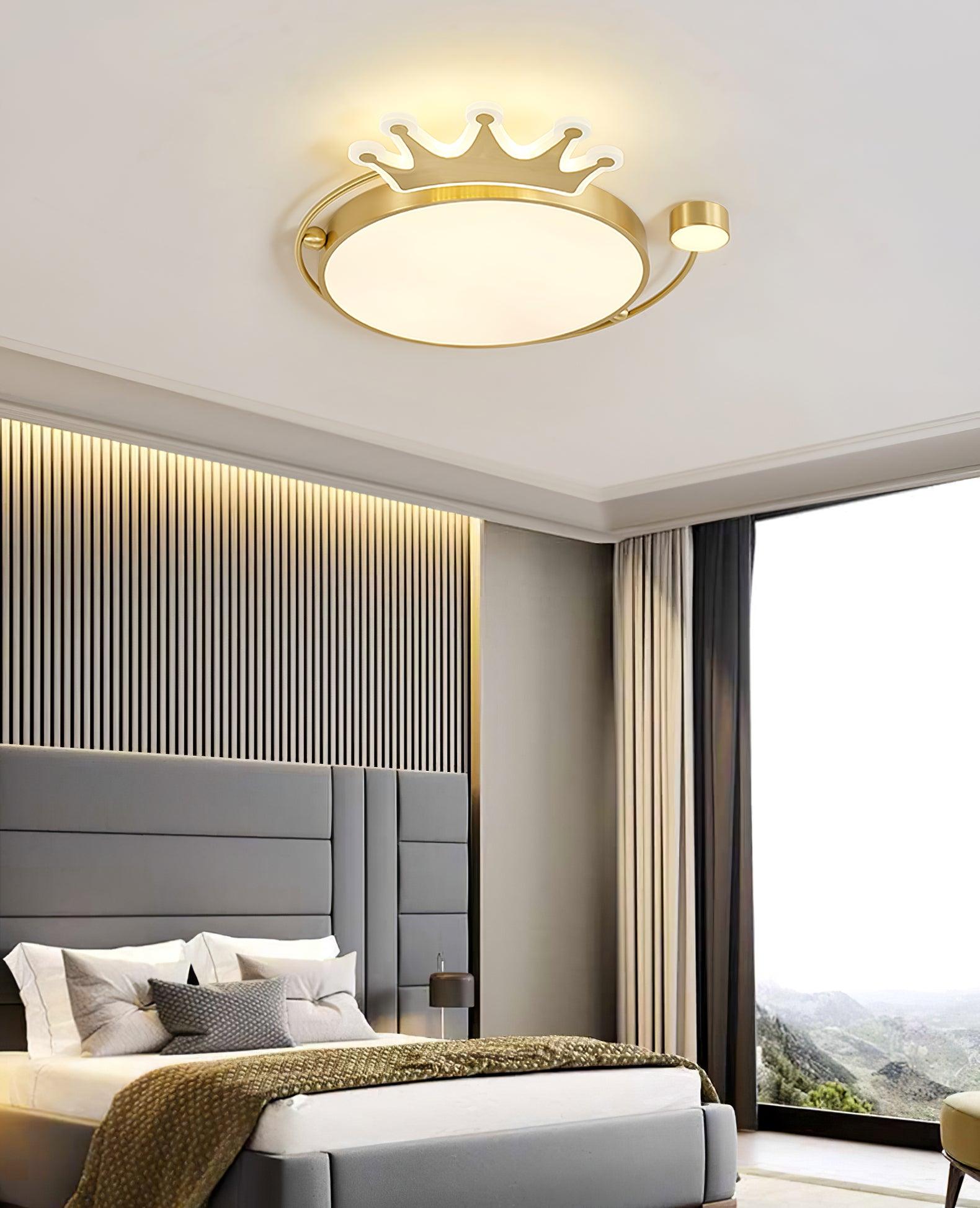 Aloror Lampe Plafonnier Classique Art Couronne - Neutralighting