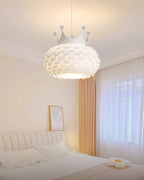 Crown Lampe Suspendue Cristal Coquille Glam - Neutralighting