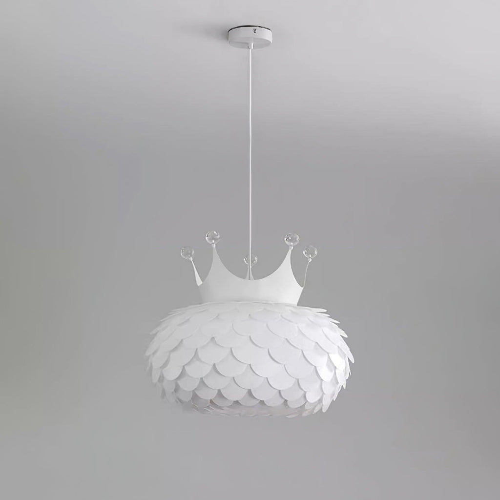 Crown Lampe Suspendue Cristal Coquille Glam - Neutralighting
