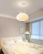 Crown Lampe Suspendue Cristal Coquille Glam - Neutralighting