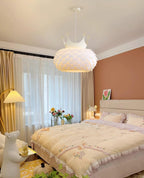 Crown Lampe Suspendue Cristal Coquille Glam - Neutralighting