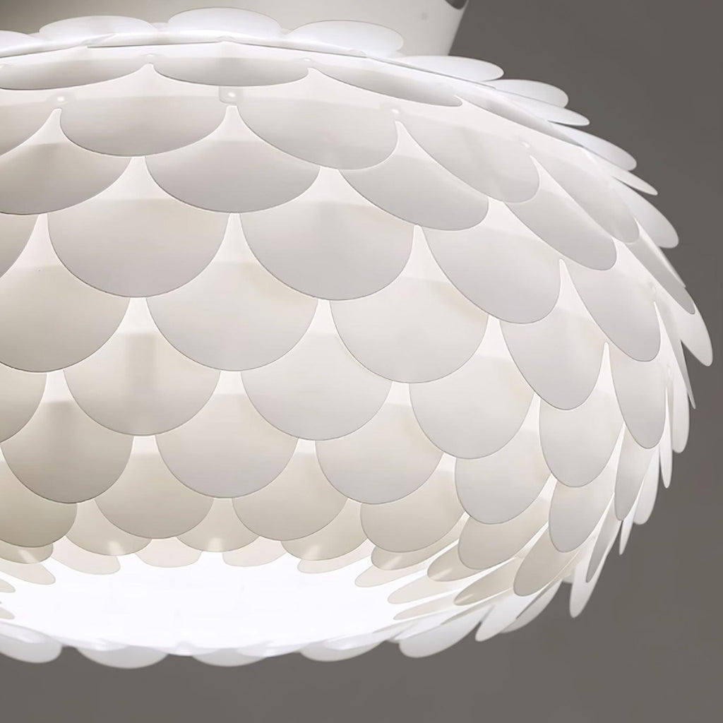 Crown Lampe Suspendue Cristal Coquille Glam - Neutralighting