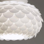Crown Lampe Suspendue Cristal Coquille Glam - Neutralighting