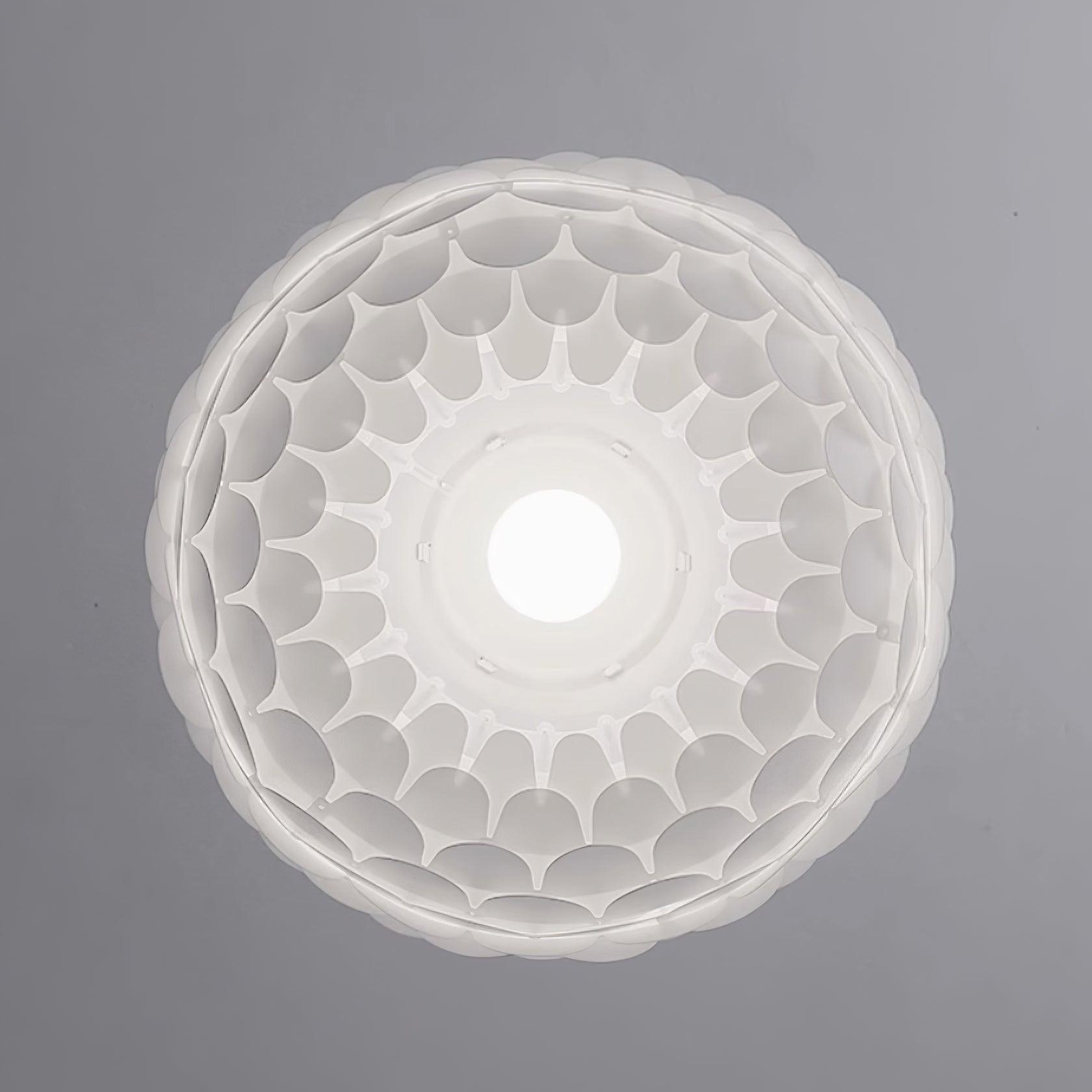 Crown Lampe Suspendue Cristal Coquille Glam - Neutralighting