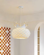 Crown Lampe Suspendue Cristal Coquille Glam - Neutralighting