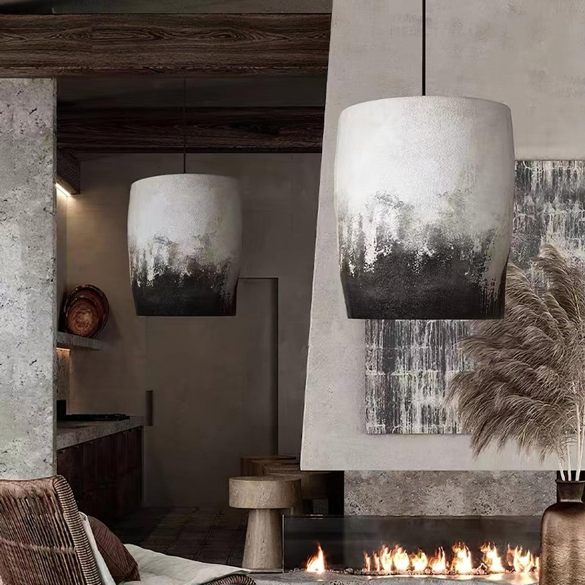 Ceraeion Lampe Suspendue Moderne Minimaliste Croûte Fine - Neutralighting