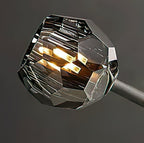 Lustra Suspension Lampe Boule en Cristal et Laiton en Grappe - Neutralighting