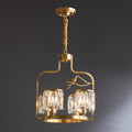 Zephyr Lustre En Cristal Et Laiton à Motif D'oiseau Créatif Individuel - Neutralighting