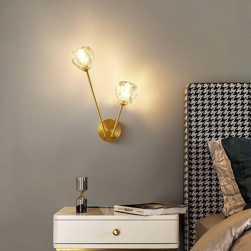 Joshua Applique Murale Luxe en Laiton - Neutralighting