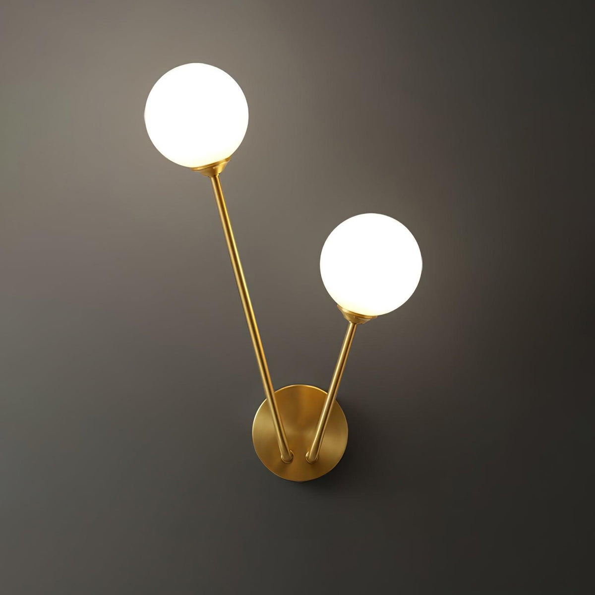Joshua Applique Murale Luxe en Laiton - Neutralighting