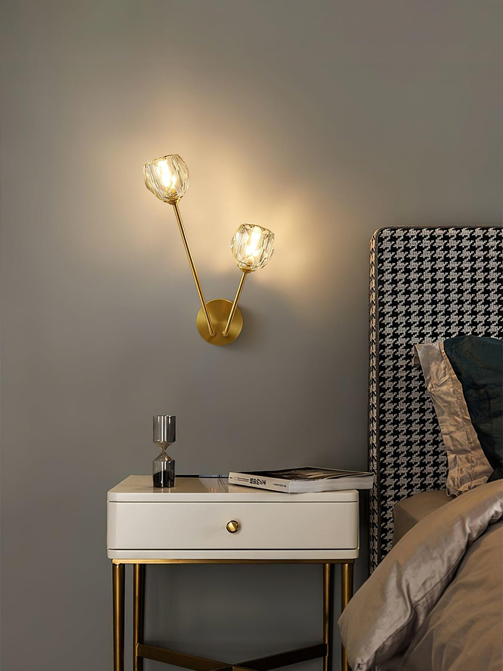 Joshua Applique Murale Luxe en Laiton - Neutralighting