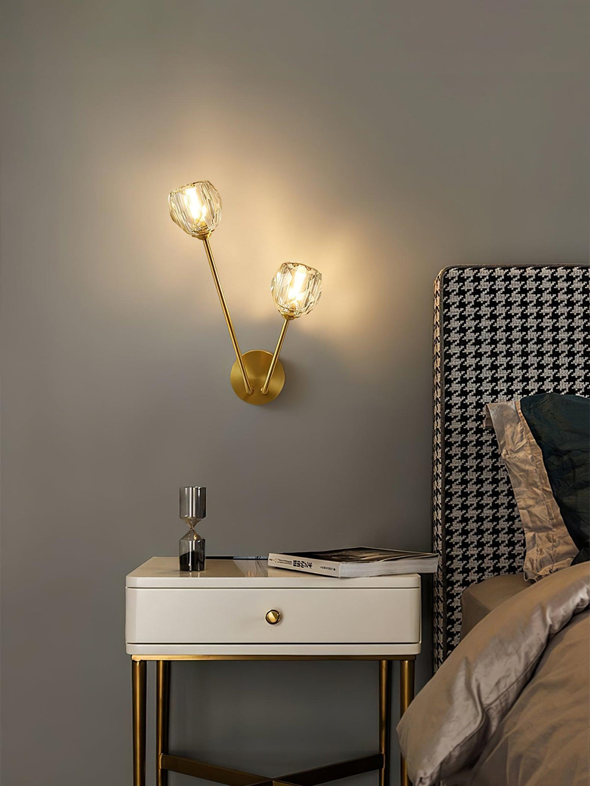Joshua Applique Murale Luxe en Laiton - Neutralighting