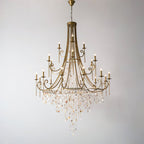 Errina Lustre Postmoderne Luxe Coquille Cristal - Neutralighting