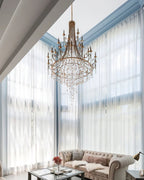 Errina Lustre Postmoderne Luxe Coquille Cristal - Neutralighting