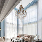 Errina Lustre Postmoderne Luxe Coquille Cristal - Neutralighting