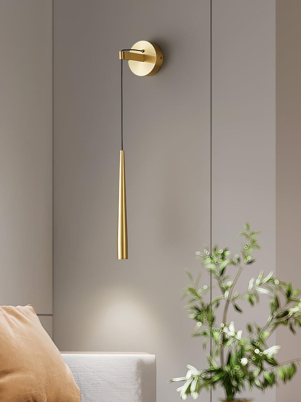 Applique Murale Cristal Conique Minimaliste Moderne Plex - Neutralighting