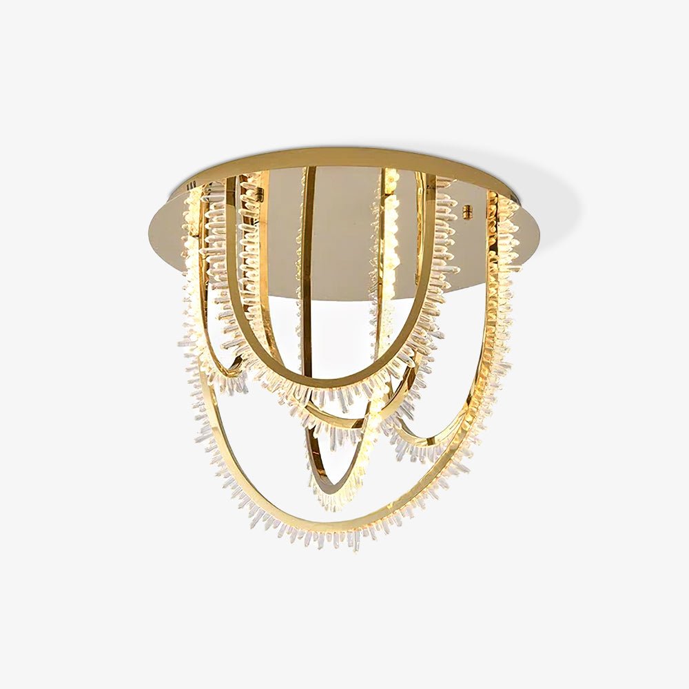 Crystal Lampe Plafonnier Cristal Corde à Créativité Individuelle - Neutralighting
