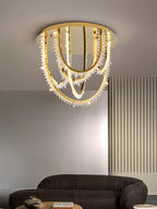 Crystal Lampe Plafonnier Cristal Corde à Créativité Individuelle - Neutralighting