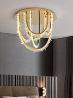 Crystal Lampe Plafonnier Cristal Corde à Créativité Individuelle - Neutralighting