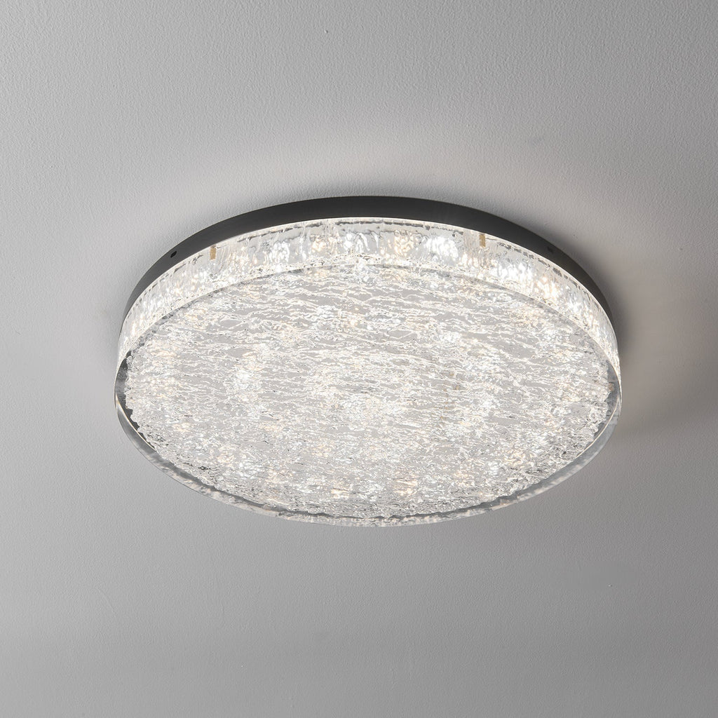 Zemara Plafonnier en Résine Cristal Luxe - Neutralighting