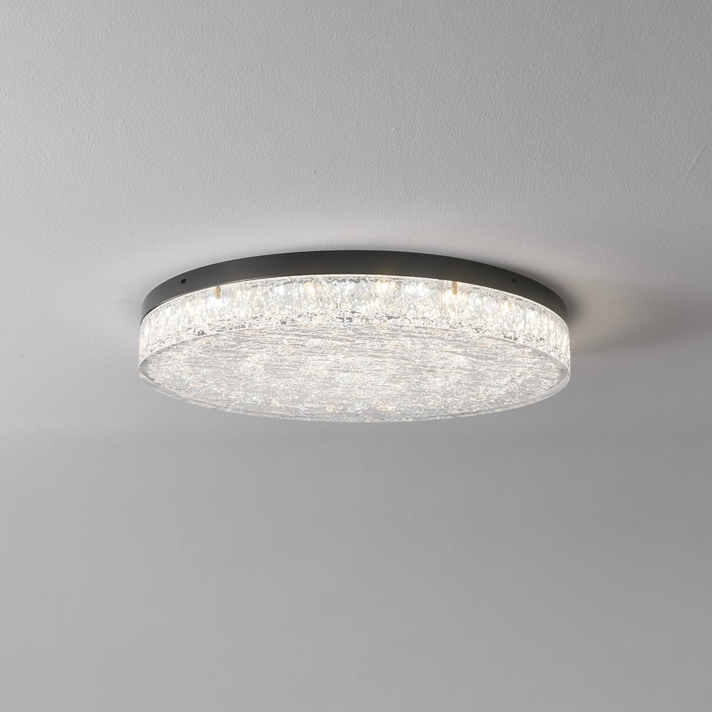 Zemara Plafonnier en Résine Cristal Luxe - Neutralighting