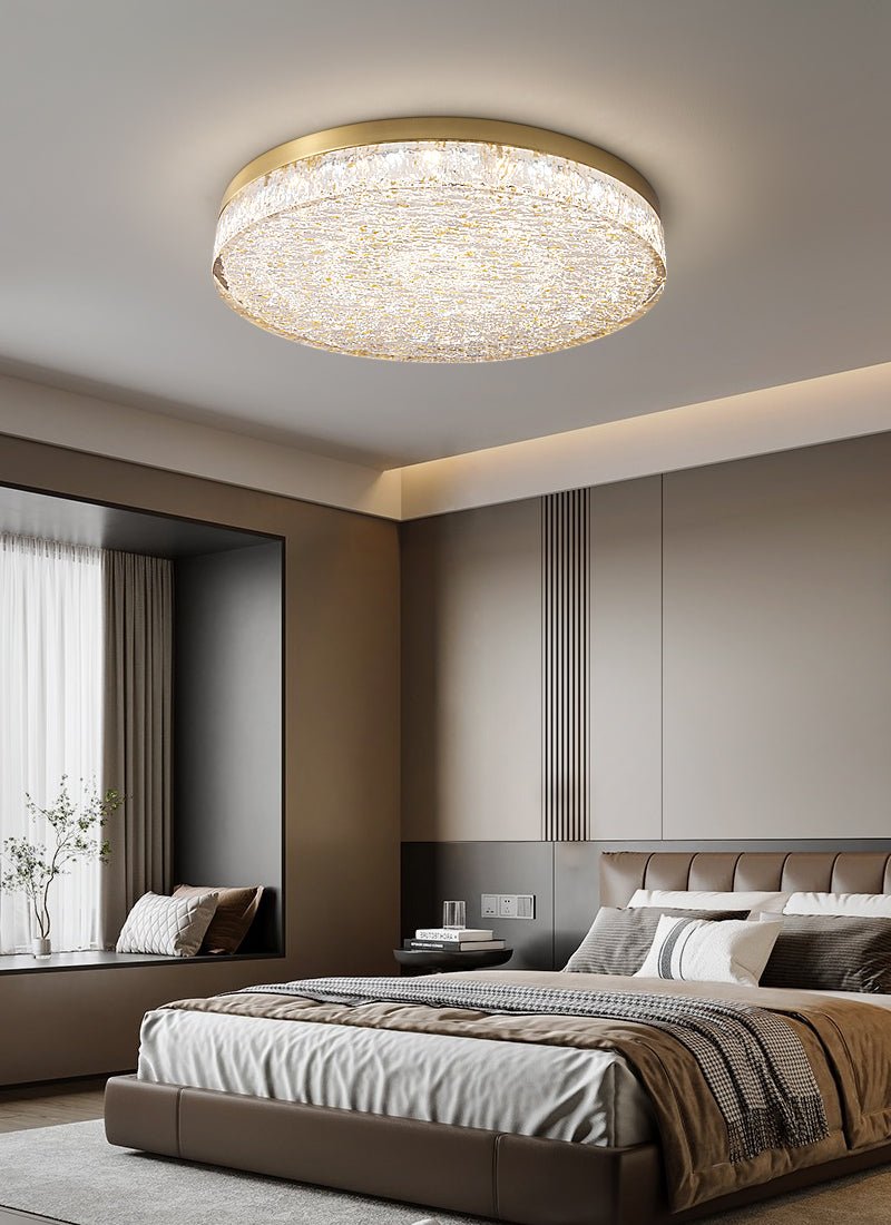 Zemara Plafonnier en Résine Cristal Luxe - Neutralighting