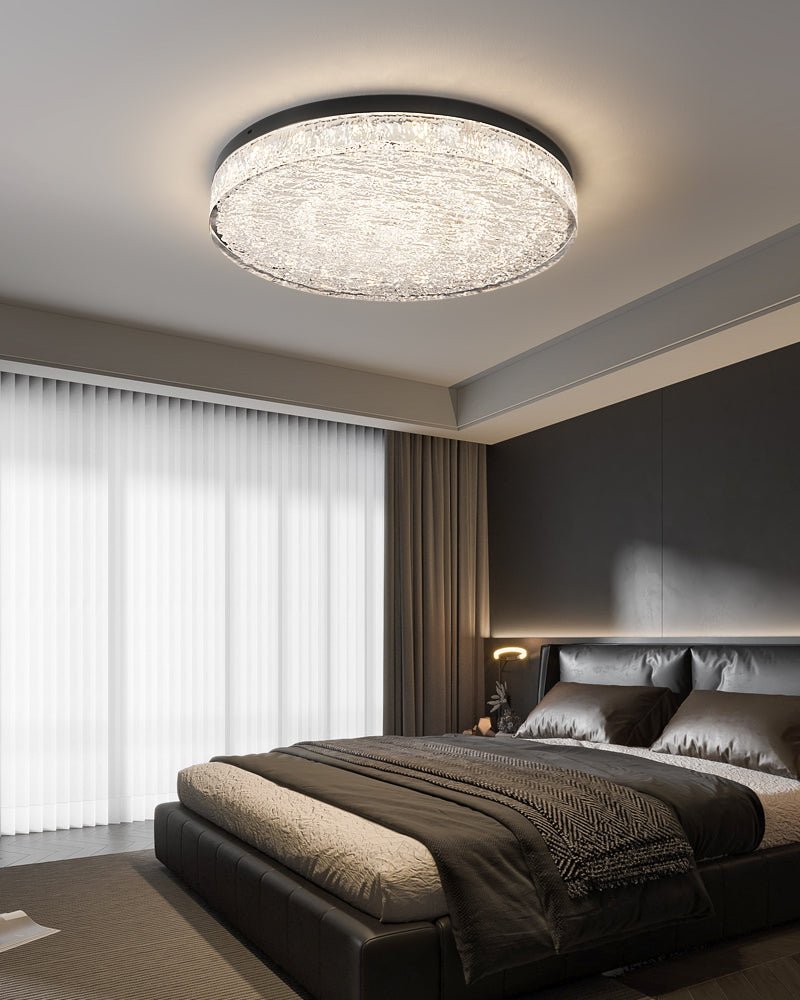 Zemara Plafonnier en Résine Cristal Luxe - Neutralighting