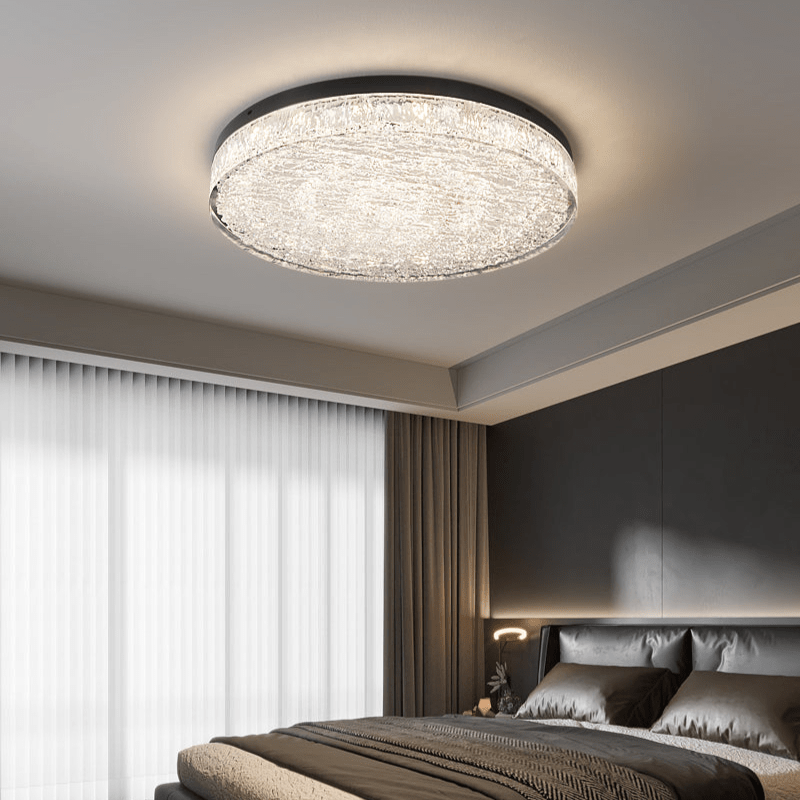 Zemara Plafonnier en Résine Cristal Luxe - Neutralighting