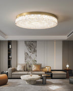Zemara Plafonnier en Résine Cristal Luxe - Neutralighting