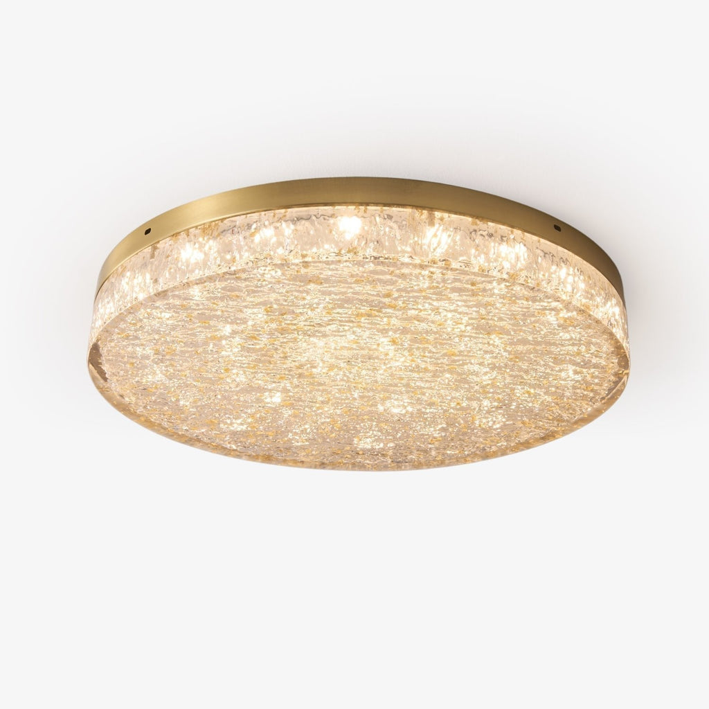 Zemara Plafonnier en Résine Cristal Luxe - Neutralighting