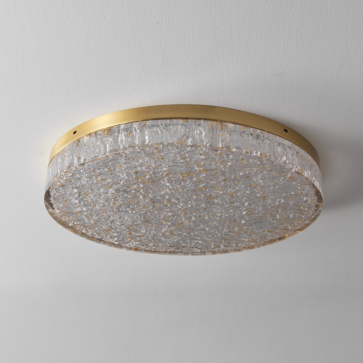 Zemara Plafonnier en Résine Cristal Luxe - Neutralighting