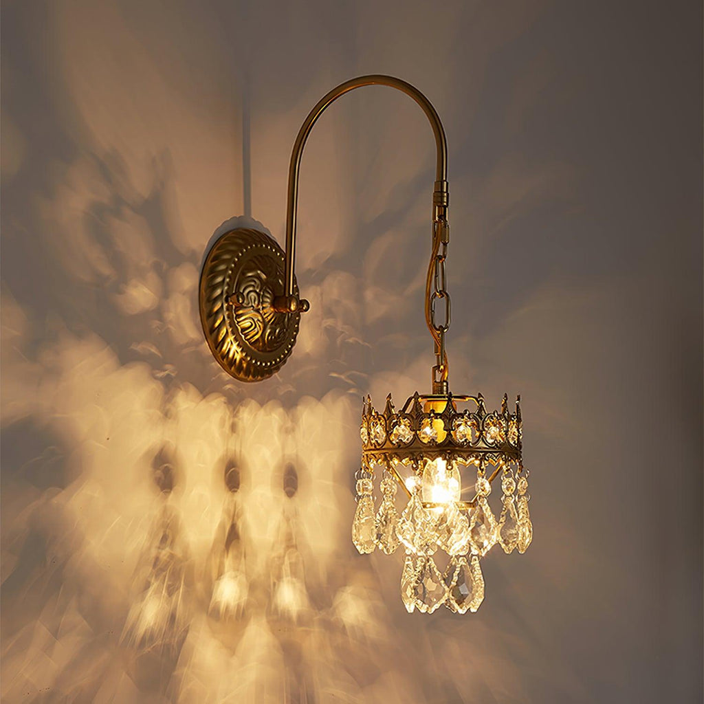 Ivmarila Applique Murale Art Nordique Couronne en Cristal - Neutralighting