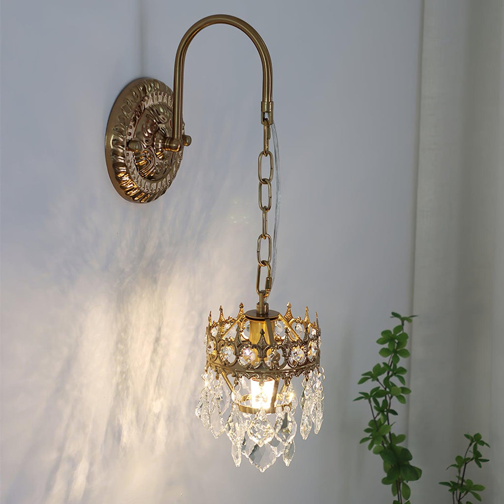 Ivmarila Applique Murale Art Nordique Couronne en Cristal - Neutralighting