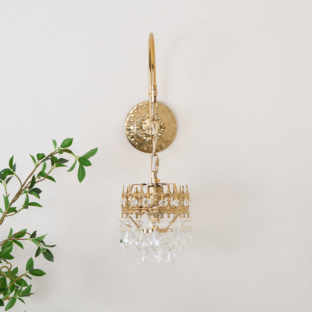 Ivmarila Applique Murale Art Nordique Couronne en Cristal - Neutralighting