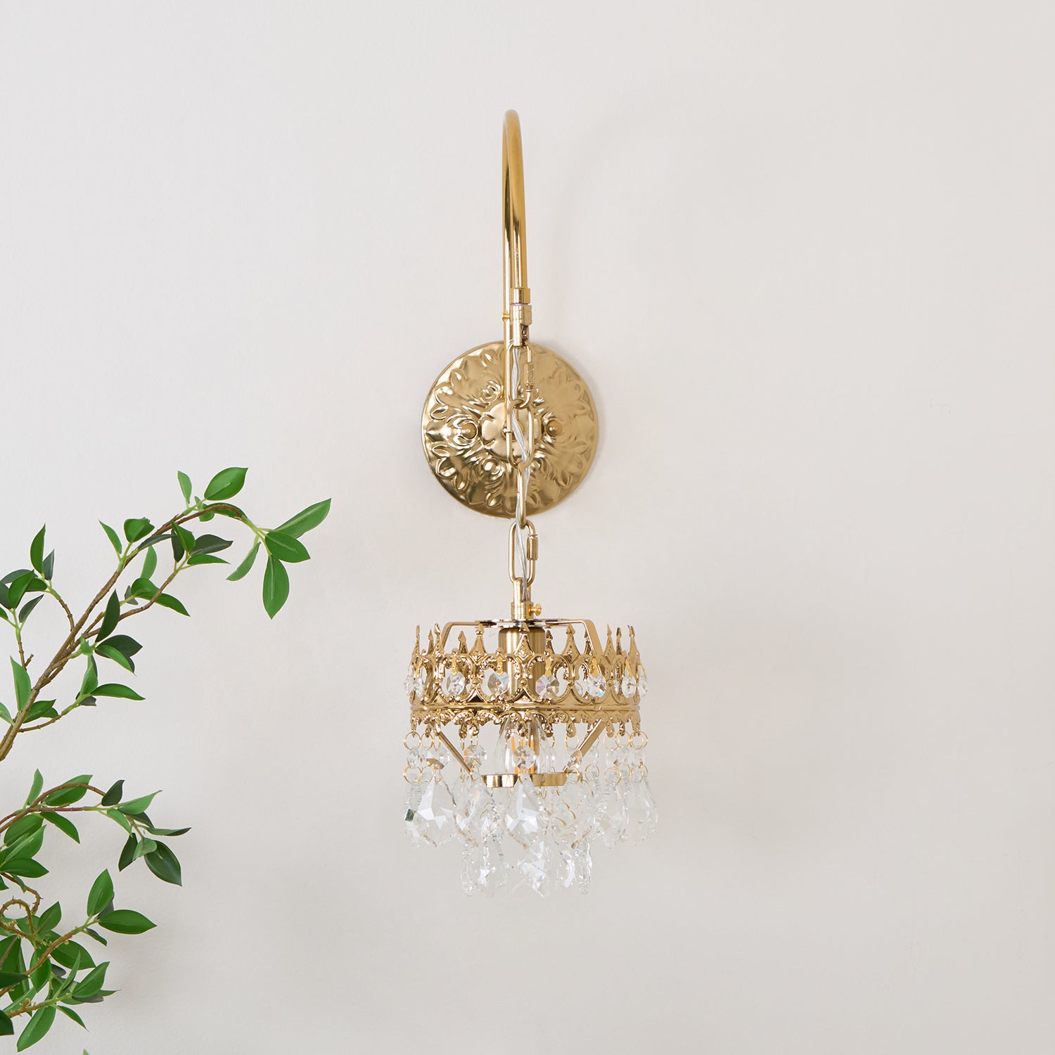 Ivmarila Applique Murale Art Nordique Couronne en Cristal - Neutralighting