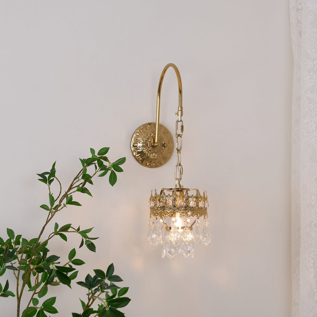 Ivmarila Applique Murale Art Nordique Couronne en Cristal - Neutralighting