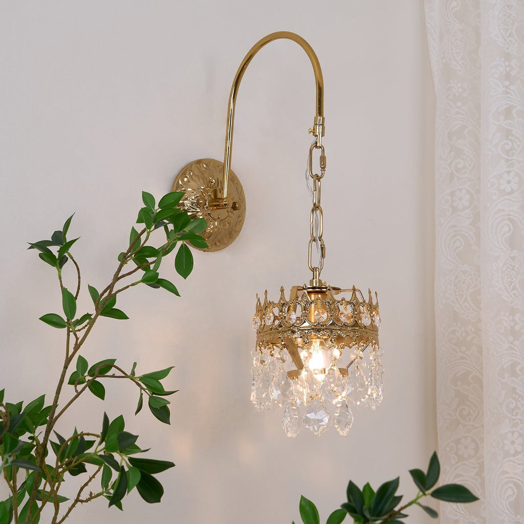 Ivmarila Applique Murale Art Nordique Couronne en Cristal - Neutralighting