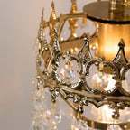 Ivmarila Applique Murale Art Nordique Couronne en Cristal - Neutralighting