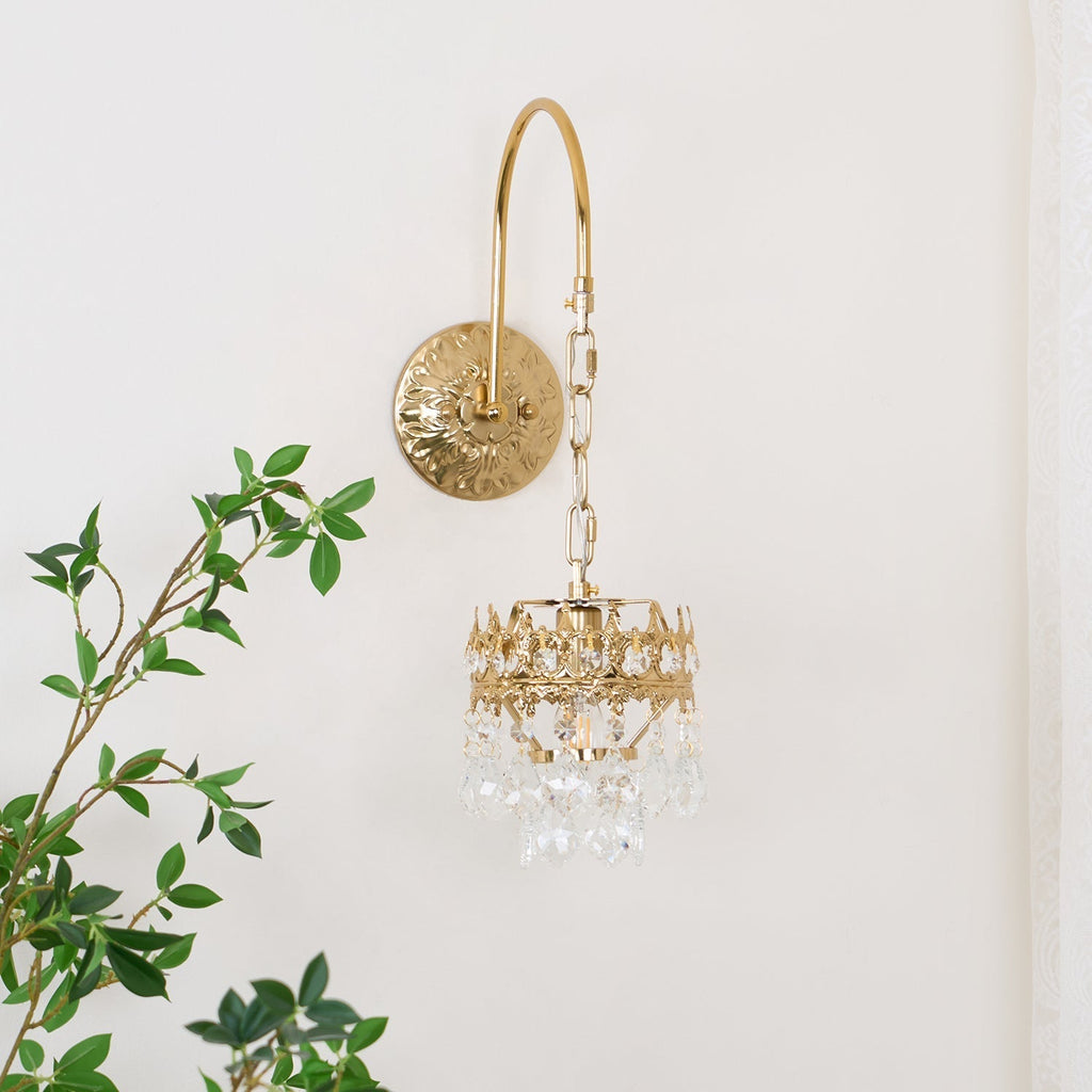 Ivmarila Applique Murale Art Nordique Couronne en Cristal - Neutralighting