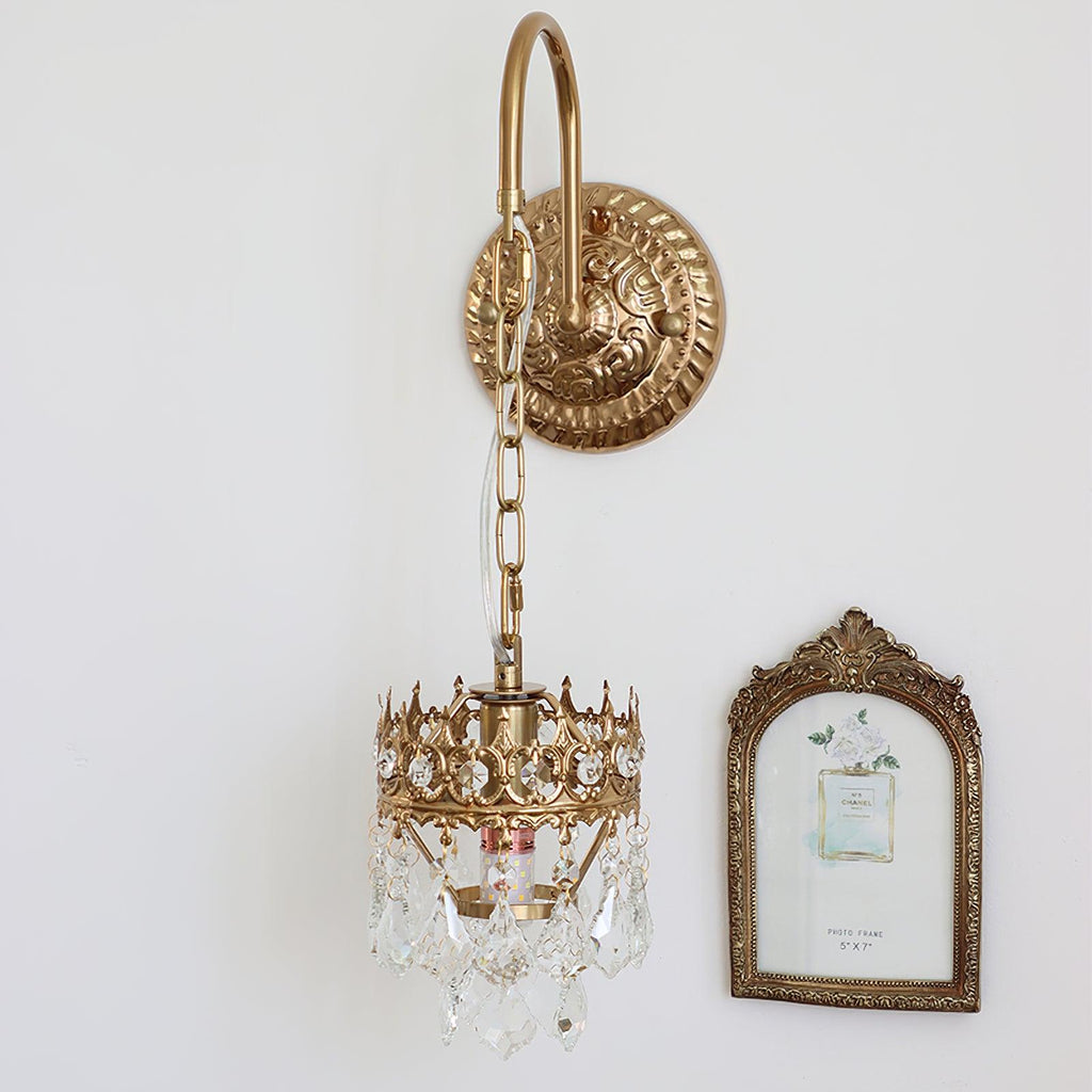 Ivmarila Applique Murale Art Nordique Couronne en Cristal - Neutralighting