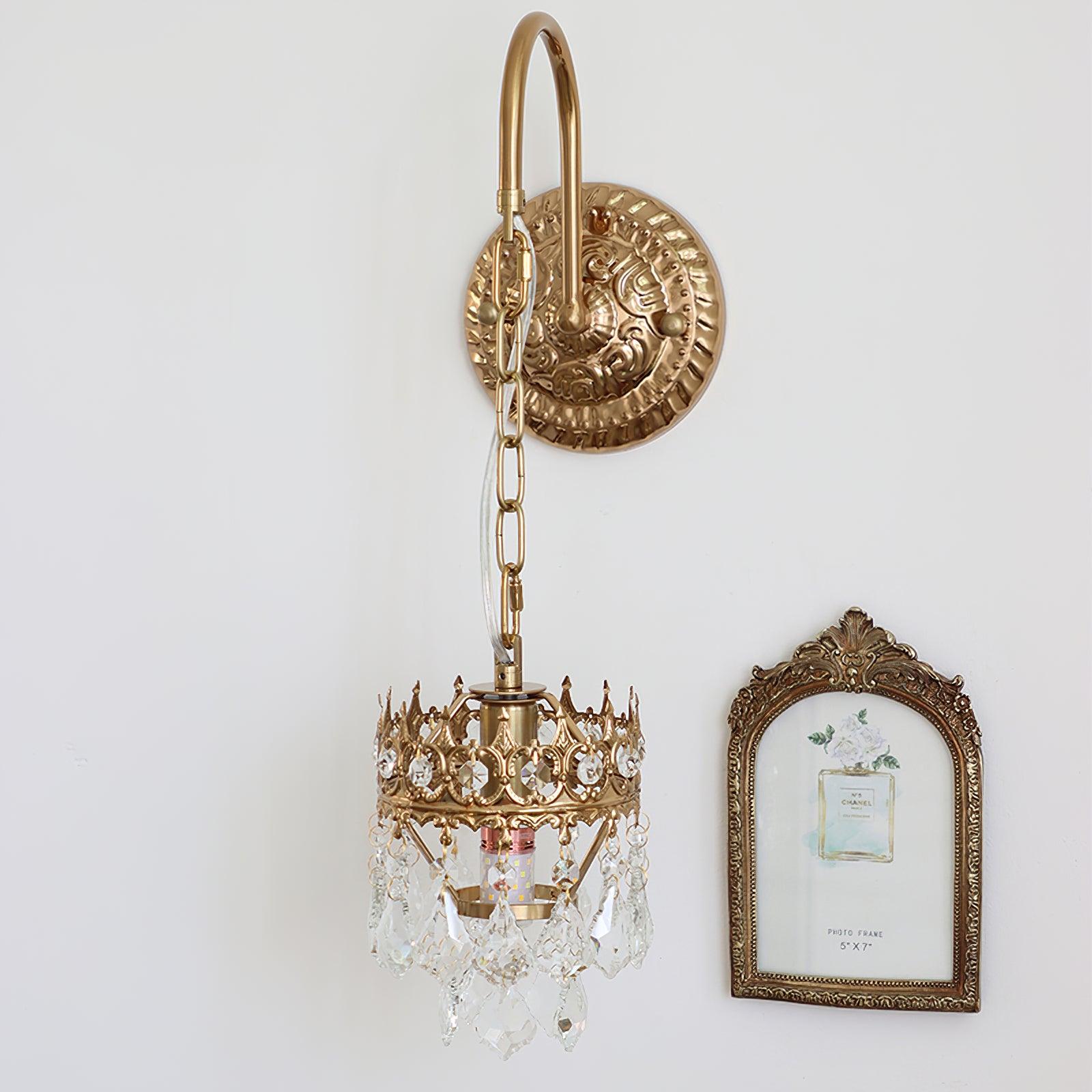 Ivmarila Applique Murale Art Nordique Couronne en Cristal - Neutralighting