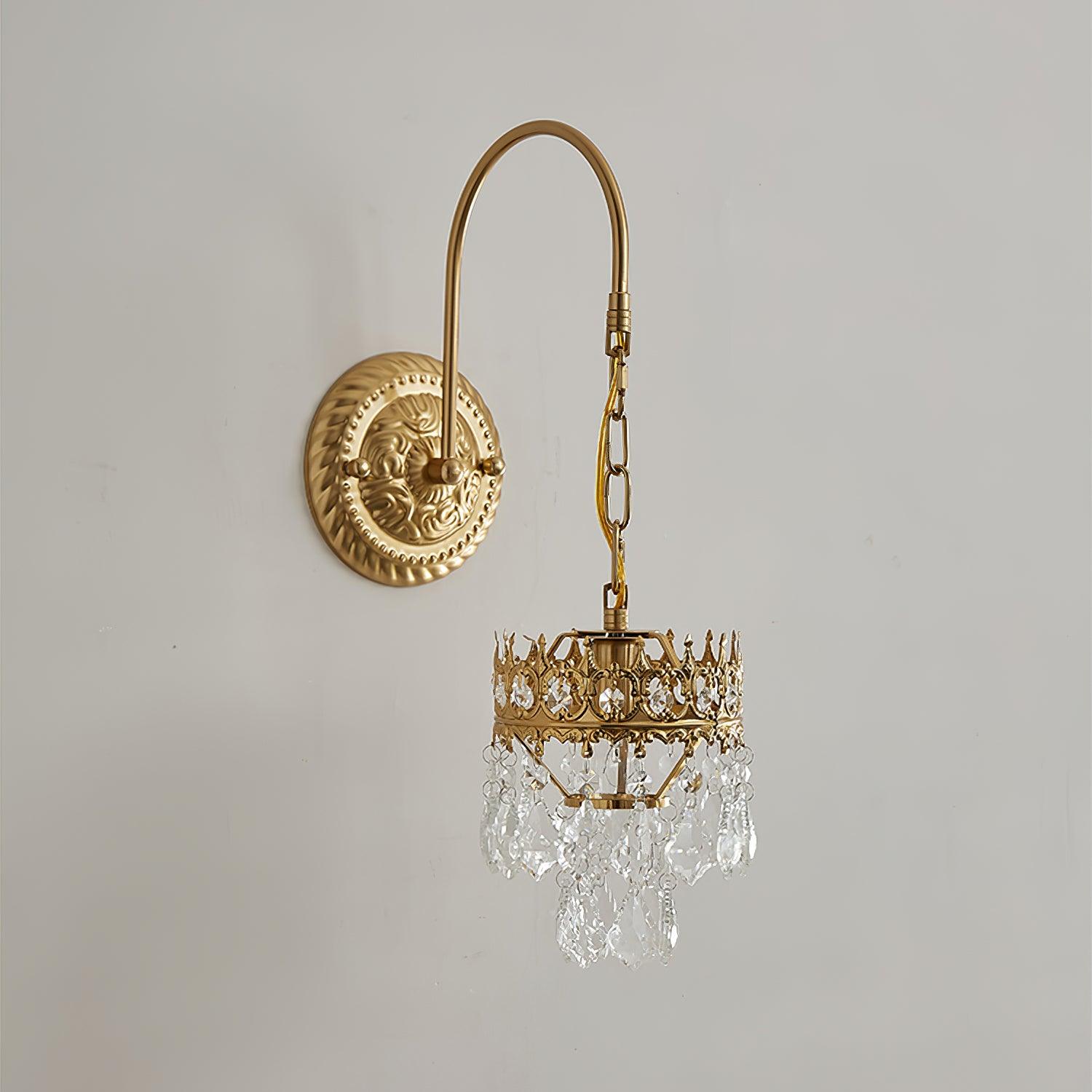Ivmarila Applique Murale Art Nordique Couronne en Cristal - Neutralighting
