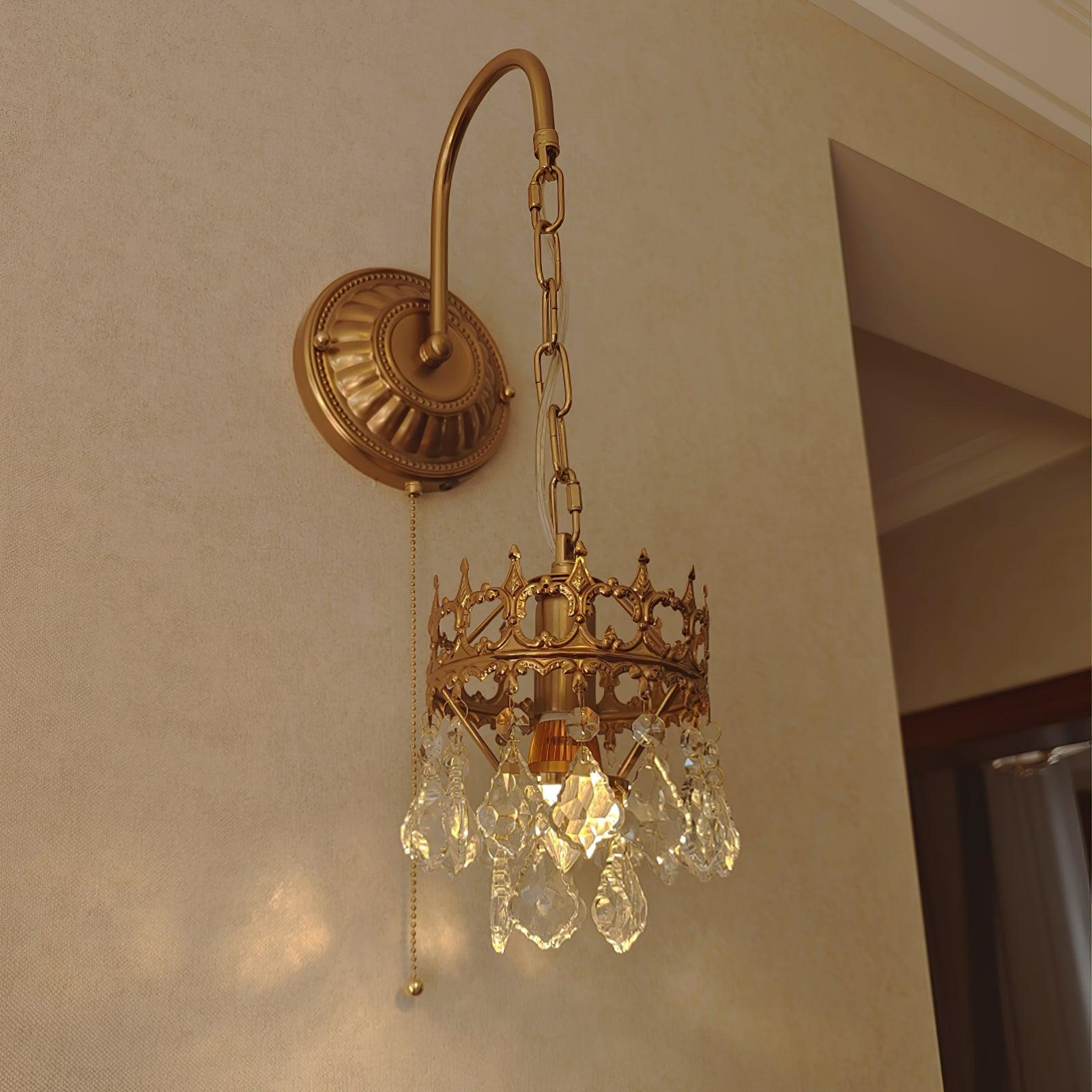 Ivmarila Applique Murale Art Nordique Couronne en Cristal - Neutralighting