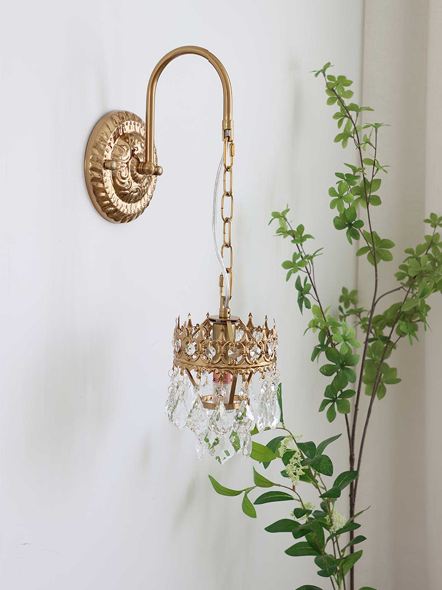Ivmarila Applique Murale Art Nordique Couronne en Cristal - Neutralighting