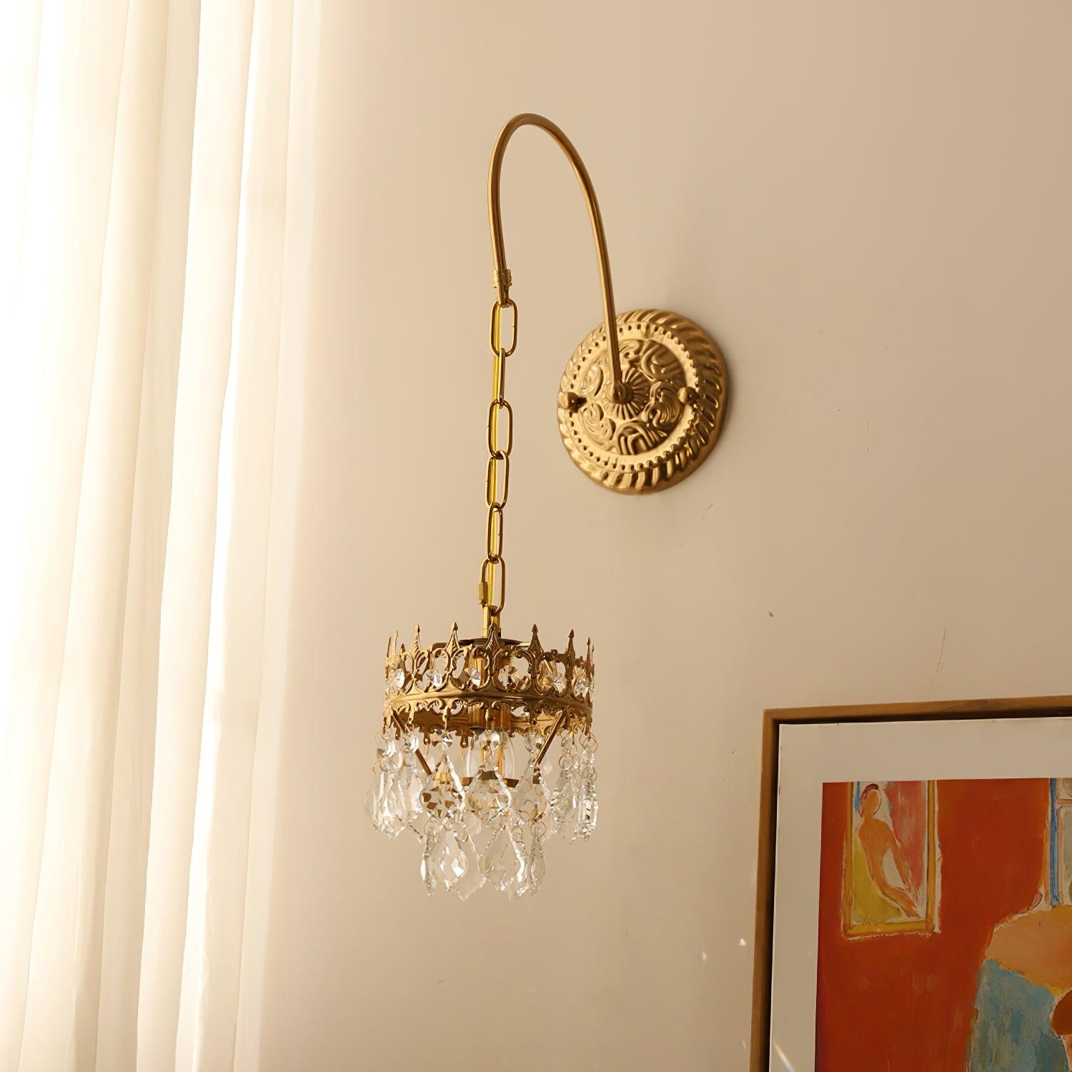 Ivmarila Applique Murale Art Nordique Couronne en Cristal - Neutralighting