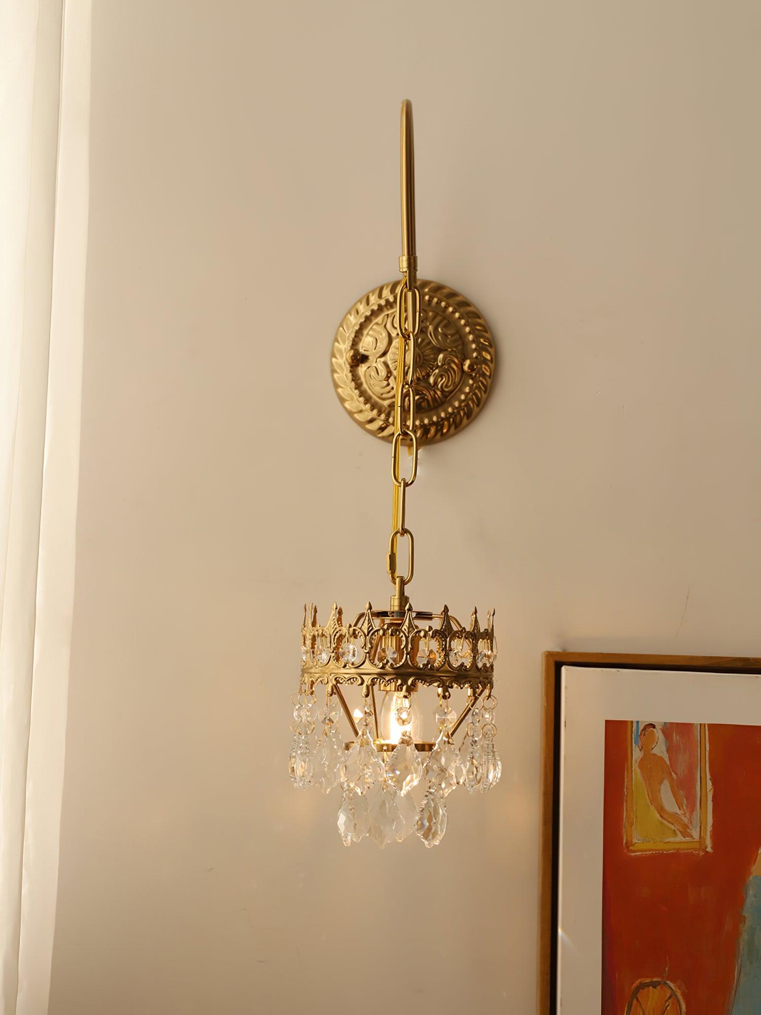 Ivmarila Applique Murale Art Nordique Couronne en Cristal - Neutralighting