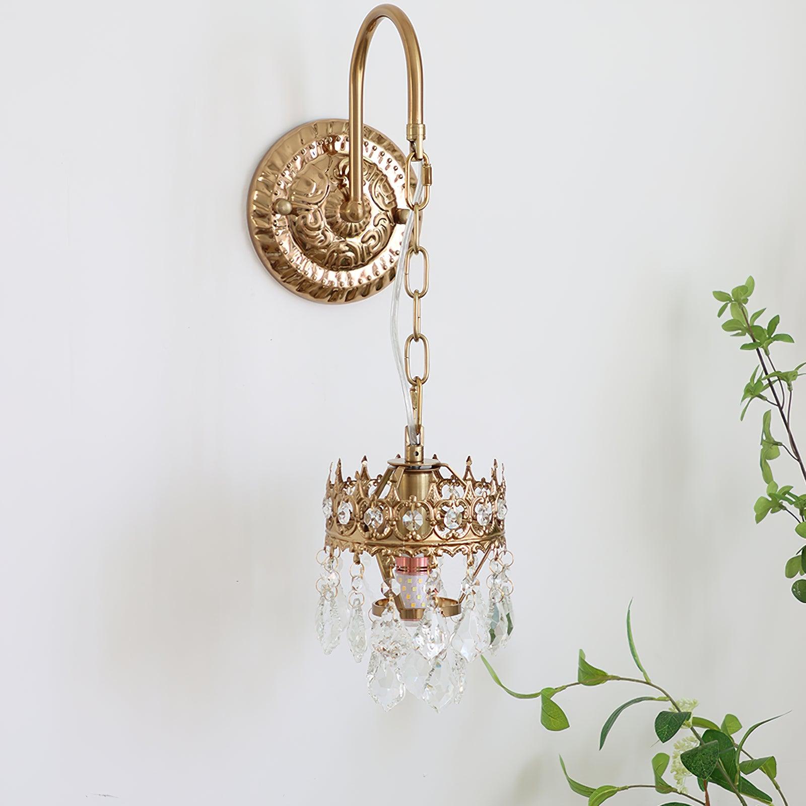 Ivmarila Applique Murale Art Nordique Couronne en Cristal - Neutralighting