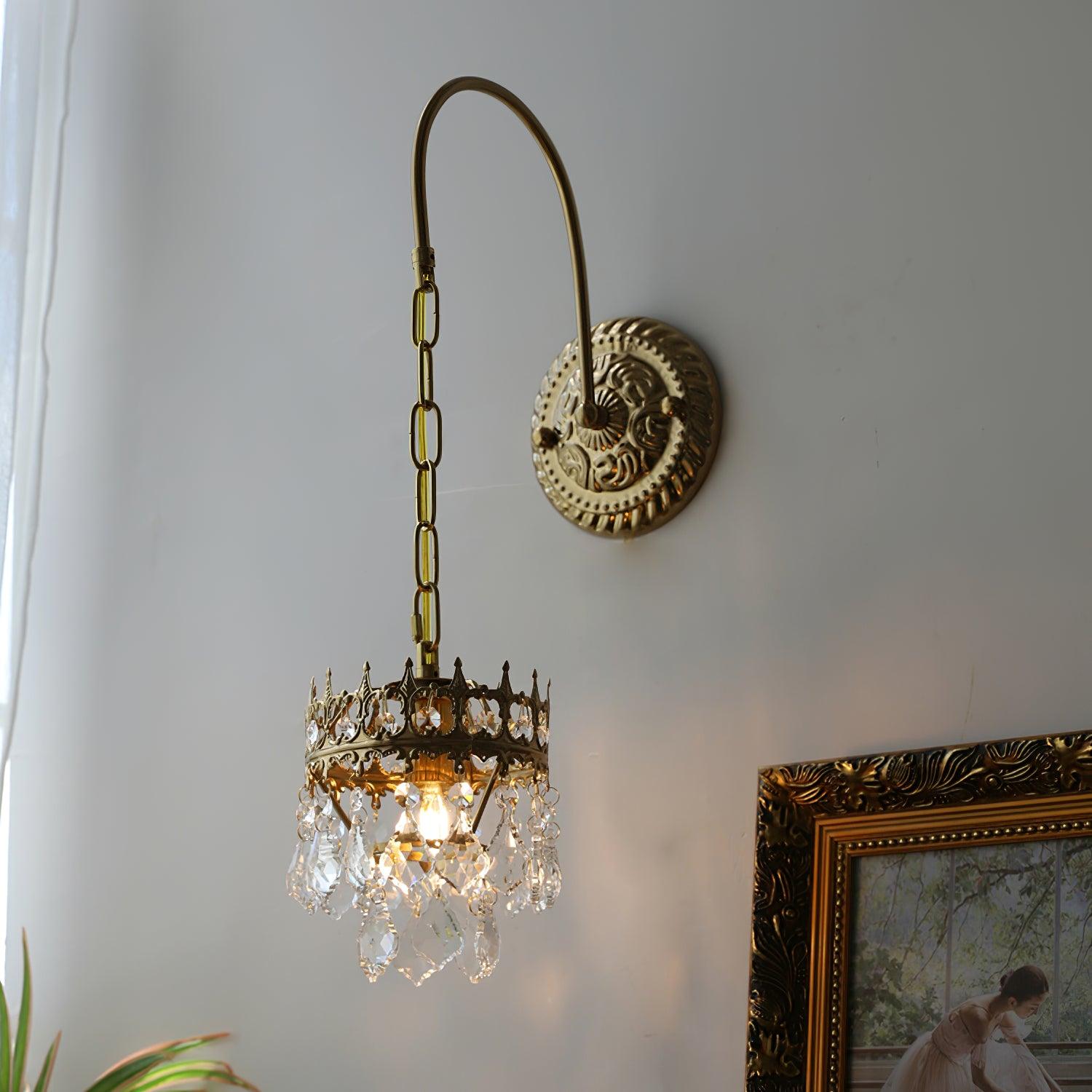 Ivmarila Applique Murale Art Nordique Couronne en Cristal - Neutralighting