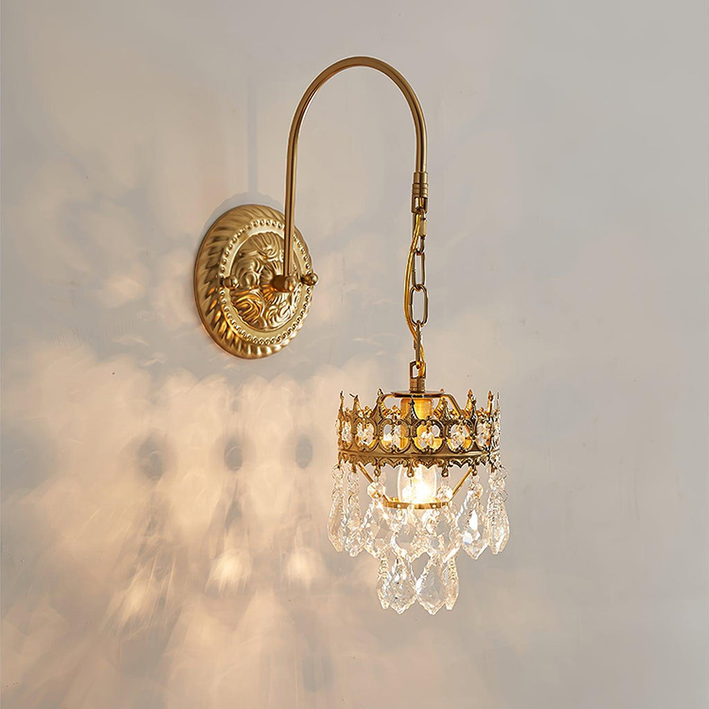 Ivmarila Applique Murale Art Nordique Couronne en Cristal - Neutralighting